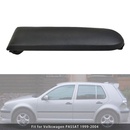 Coperchio della console centrale del bracciolo in pelle nera per VW MK4 Jetta Bora Golf 18D867173