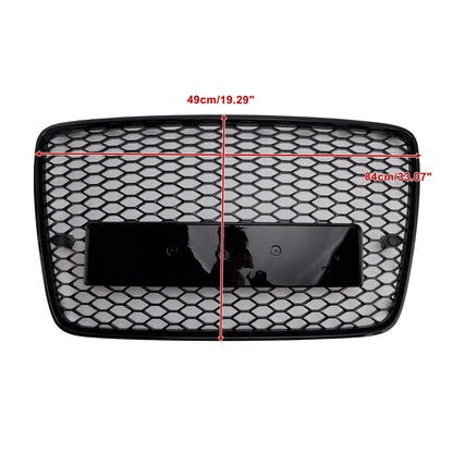 Griglia di ventilazione del radiatore del paraurti anteriore per Audi Q7 SQ7 2005-2015, nero lucido