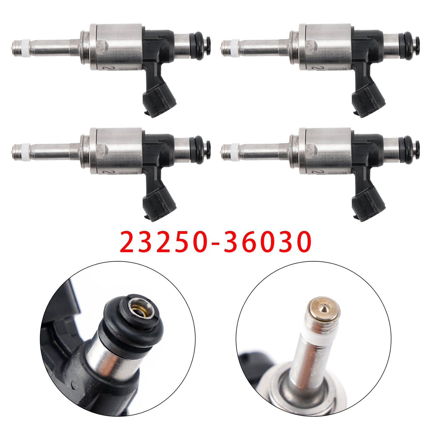 4 pezzi iniettori di carburante per Lexus IS200T RC200T NX200T 2.0L 23250-36030
