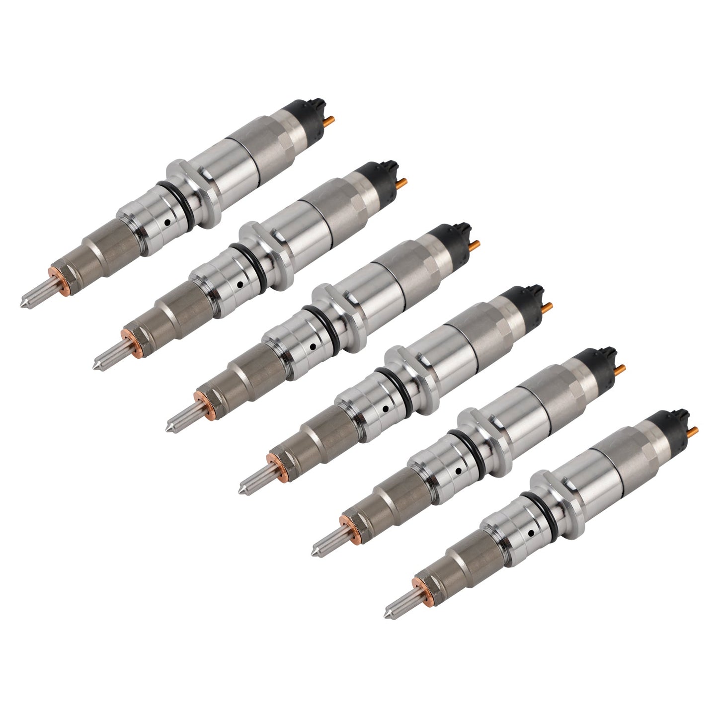 6 pezzi iniettori di carburante per motore Komatsu PC200-8 Cummins QSB6.7 0445120231 5263262