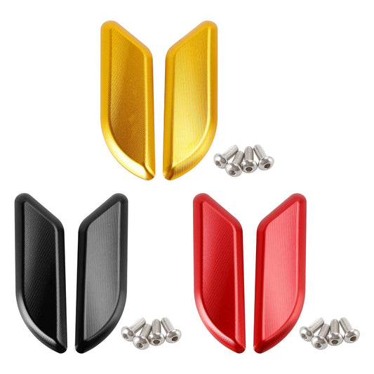 Piastre di bloccaggio specchietti in alluminio billet per Ducati 959 1299 Panigale 2015-2019
