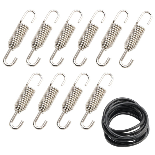 10X Set molle di scarico 57MM girevole per Husqvarna / Gas Gas 250-300cc 2 tempi
