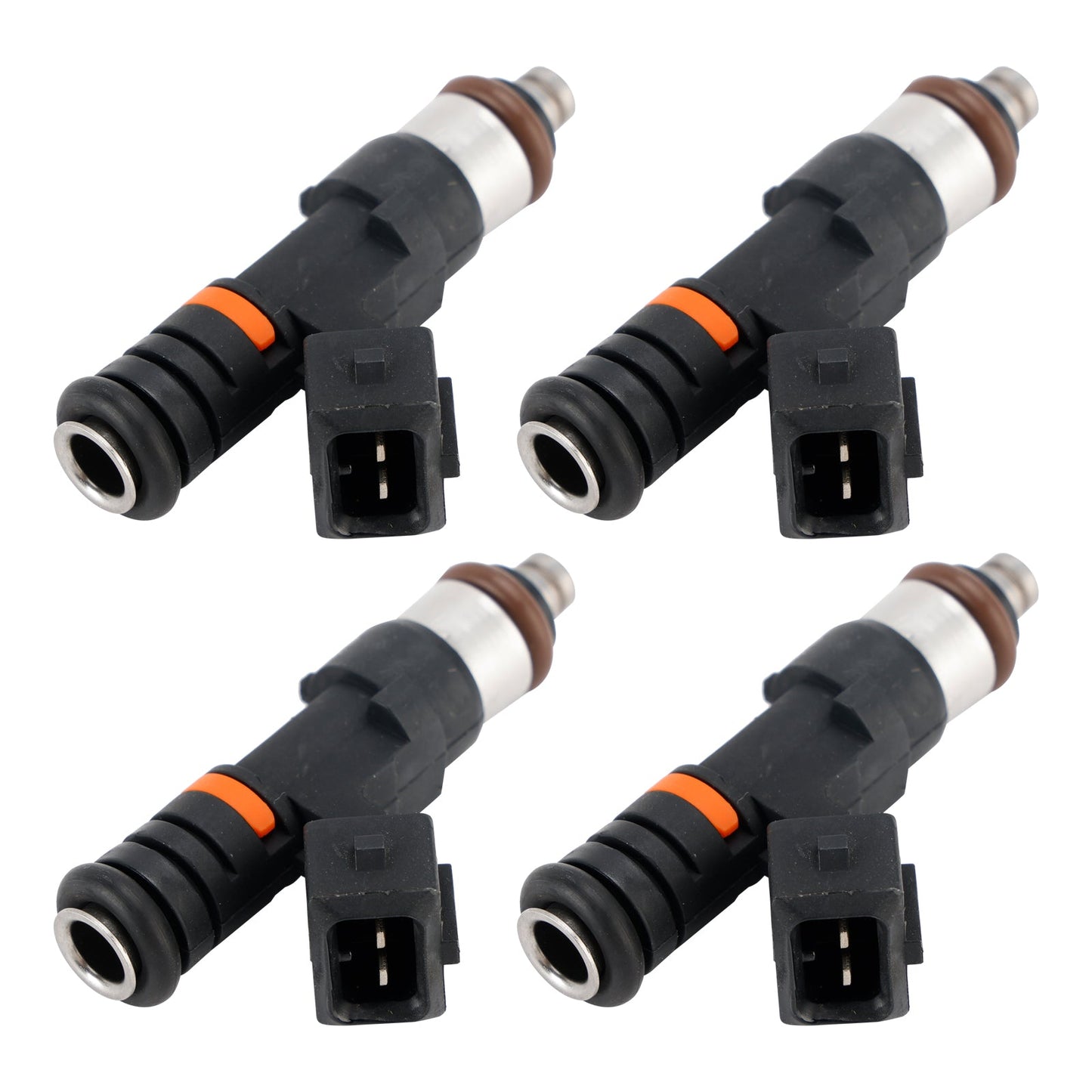 4 pezzi iniettori carburante per Ford Focus III Fiesta VI Mondeo IV 0280158207