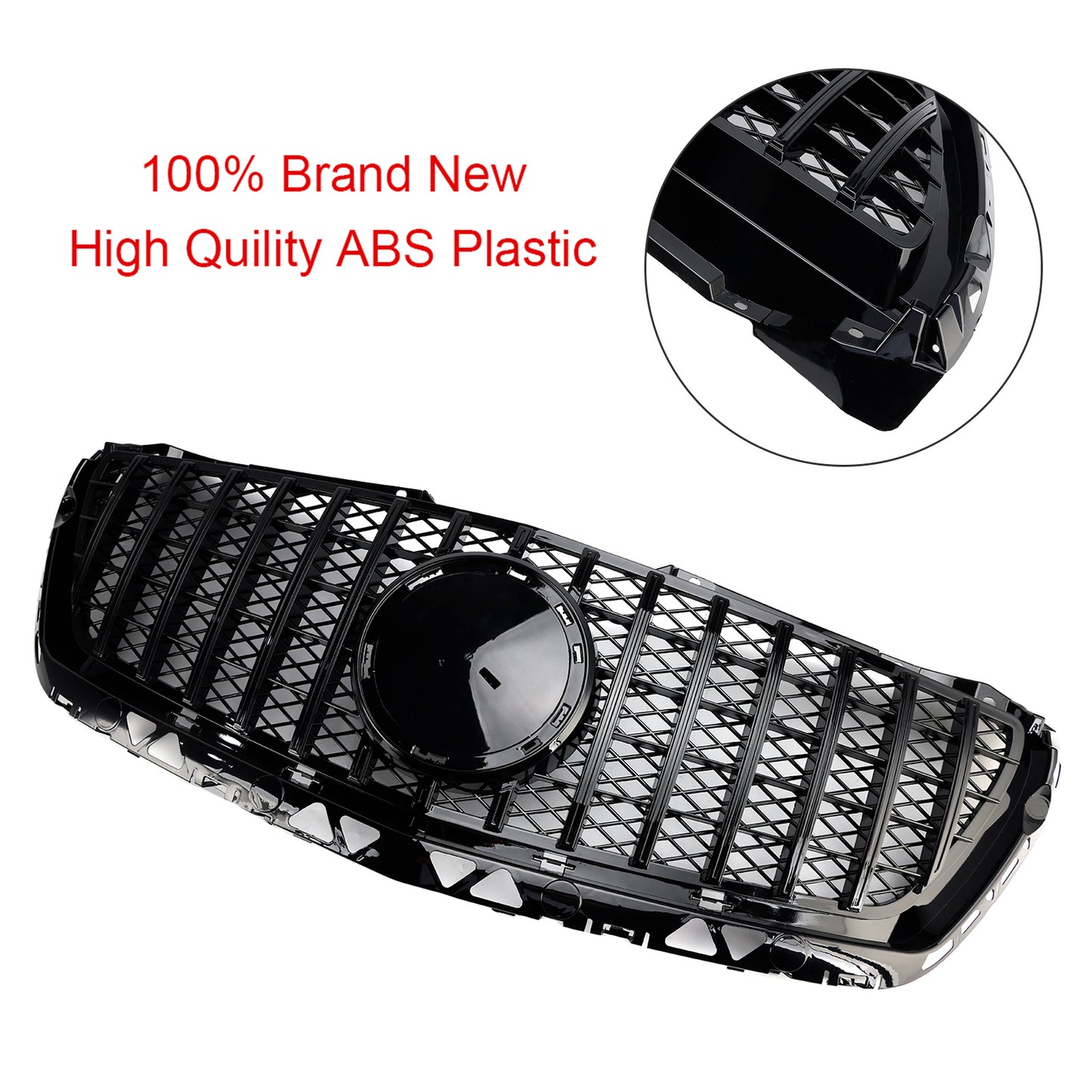 Per Mercedes Benz Sprinter W906 2014-2018 Griglia per paraurti anteriore nera