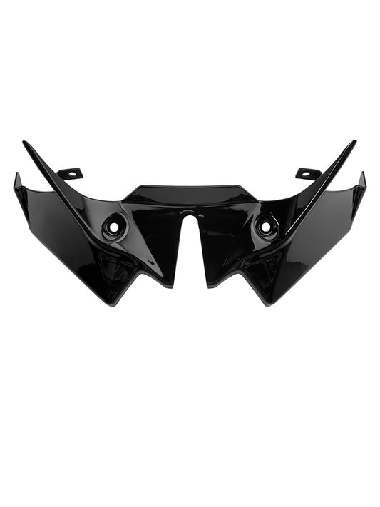 Carenatura di estensione spoiler anteriore downforce Kawasaki Z650 2021-2024 nera