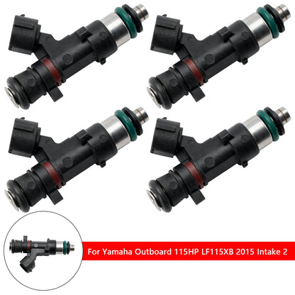 4 pezzi iniettore carburante 6DA-13761-01 per fuoribordo Yamaha 150 175 200 HP 6DA-13761-00-00