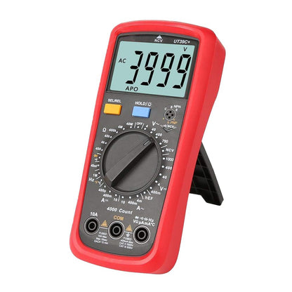 Multimetro digitale UT39C+ Voltmetro AC DC Ohm Cap Diodo Tester