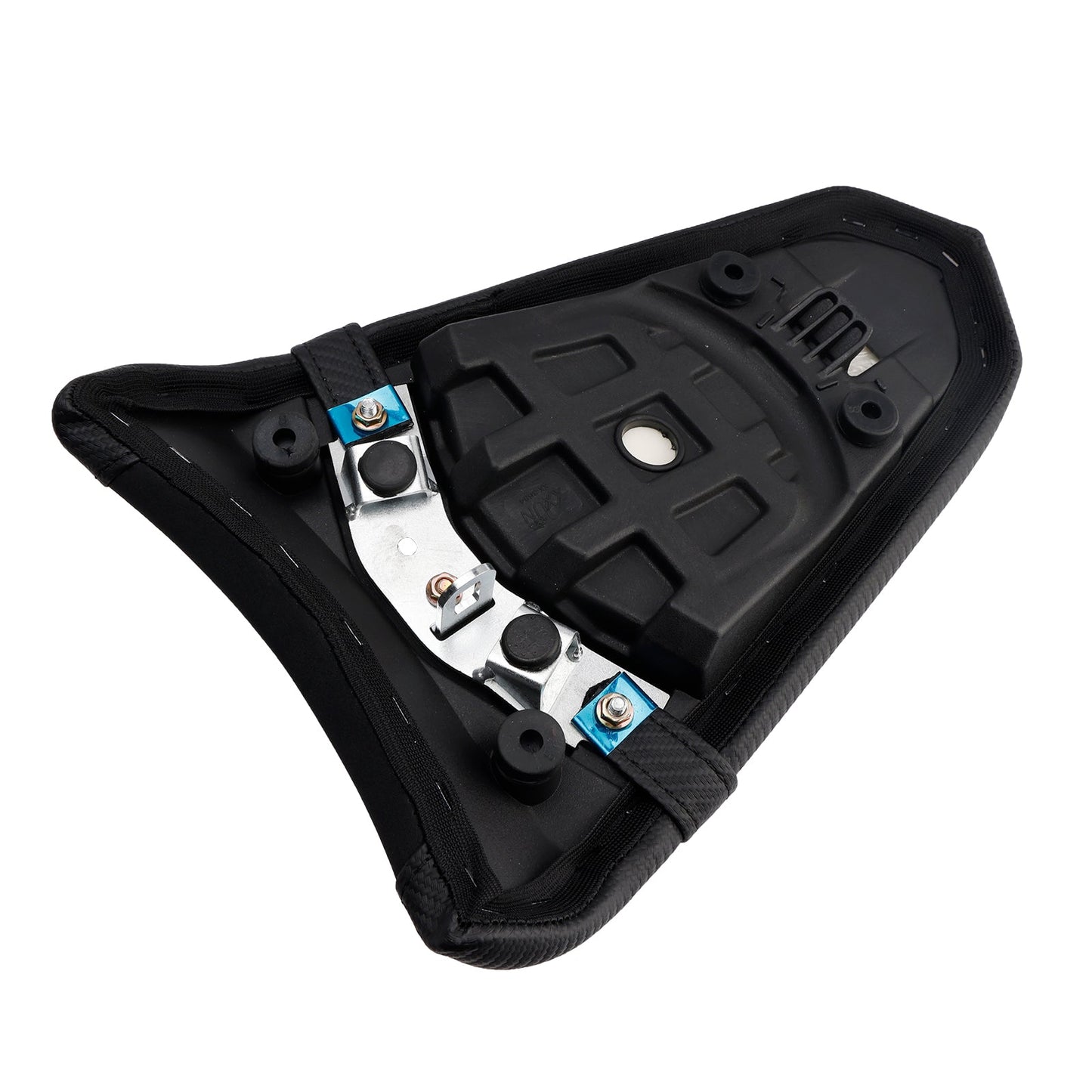 Kit cuscini passeggero anteriore e posteriore Raider neri per Kawasaki Ninja 650 Z650 2017-2025