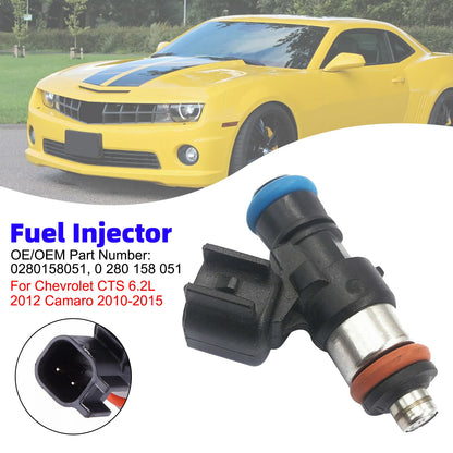 1 iniettore di carburante per Chevrolet CTS 6.2L 2012 Camaro 2010-2015 0280158051