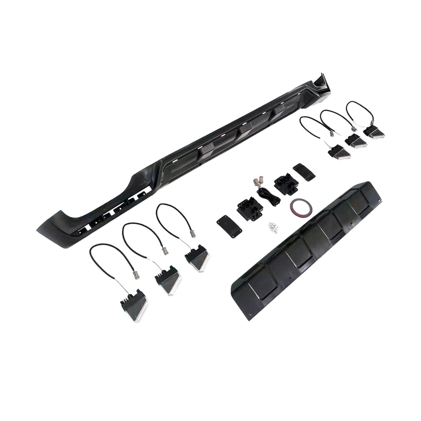 Diffusore anteriore per paraurti compatibile con Mercedes Benz Classe G W465 G450 G500 2025+ PP