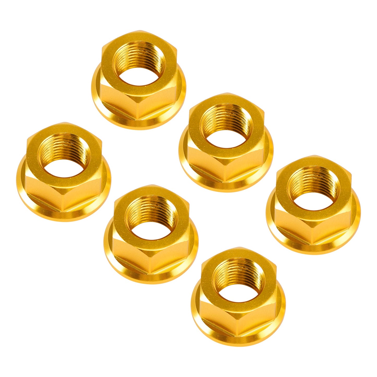6x Dadi per corona posteriore M10 x 1mm per Ducati Panigale V2 V4 V4S 1199 1299 12-24