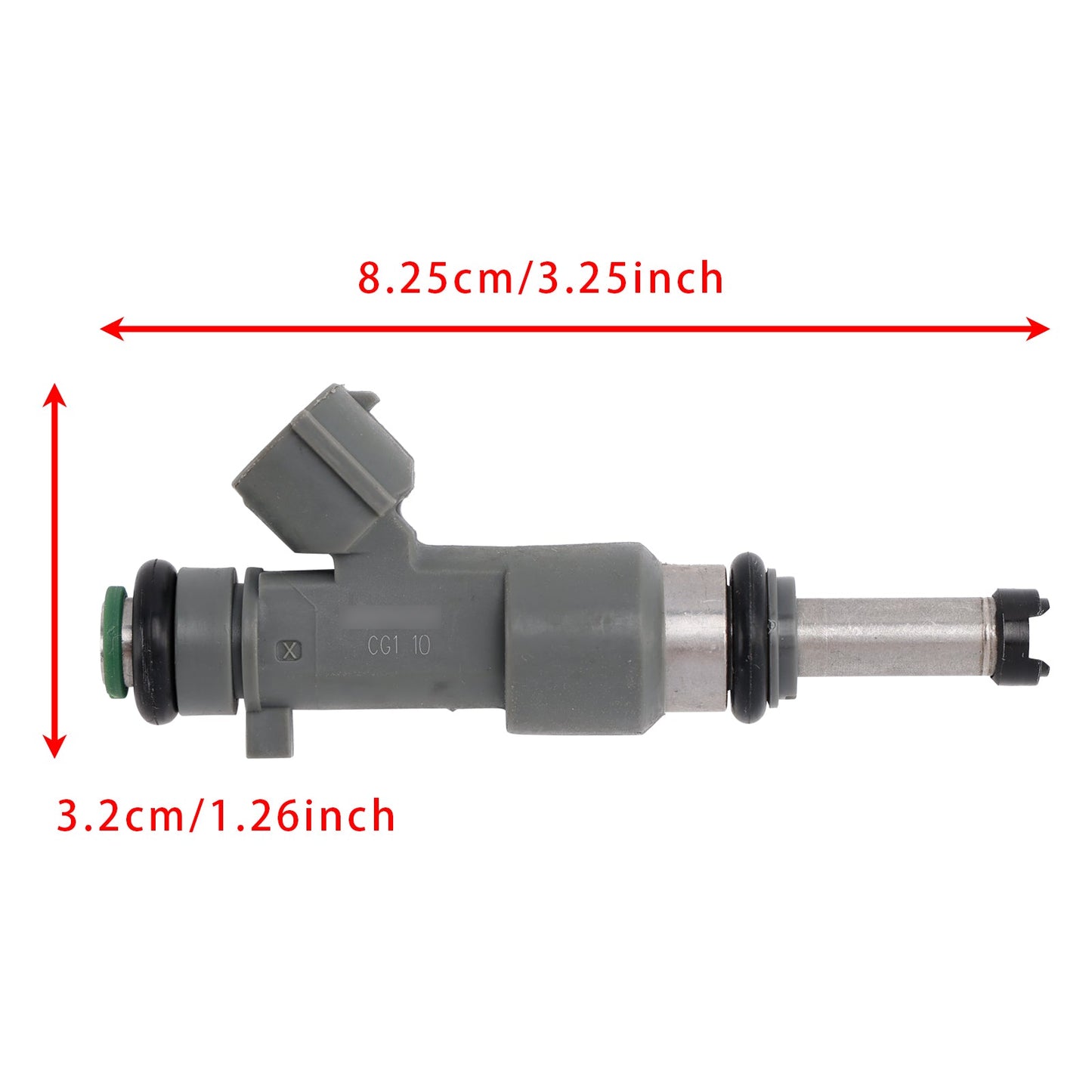 1 iniettore di carburante per Nissan Frontier 2.5L 2005-2019 16600-EA00A