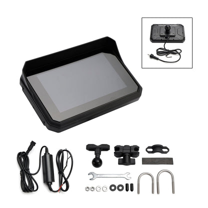 Registratore universale DVR da 5 pollici con touch screen Carplay per scooter e moto