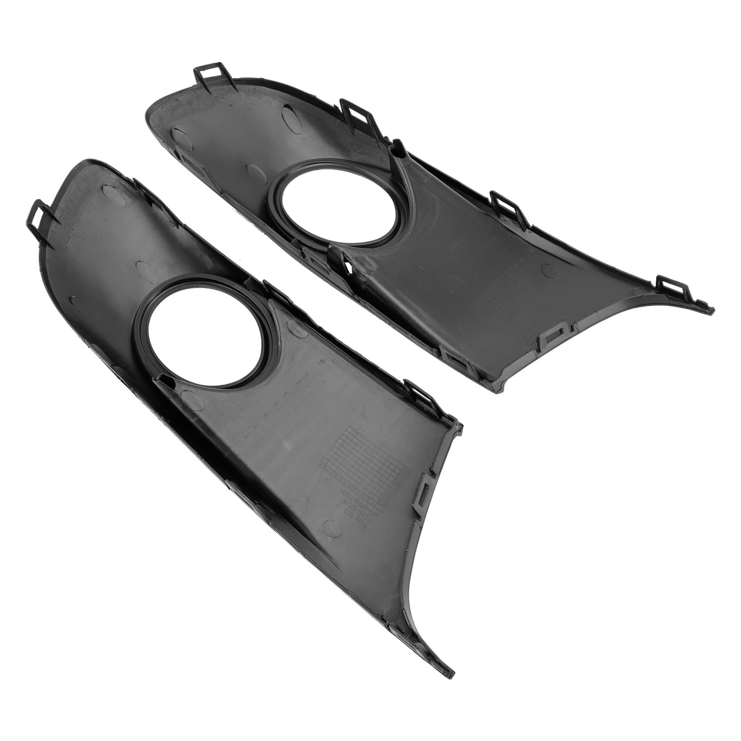 Copri-fari fendinebbia e griglia cromati per Volkswagen VW Caddy Touran 2011-2015, 2 pezzi