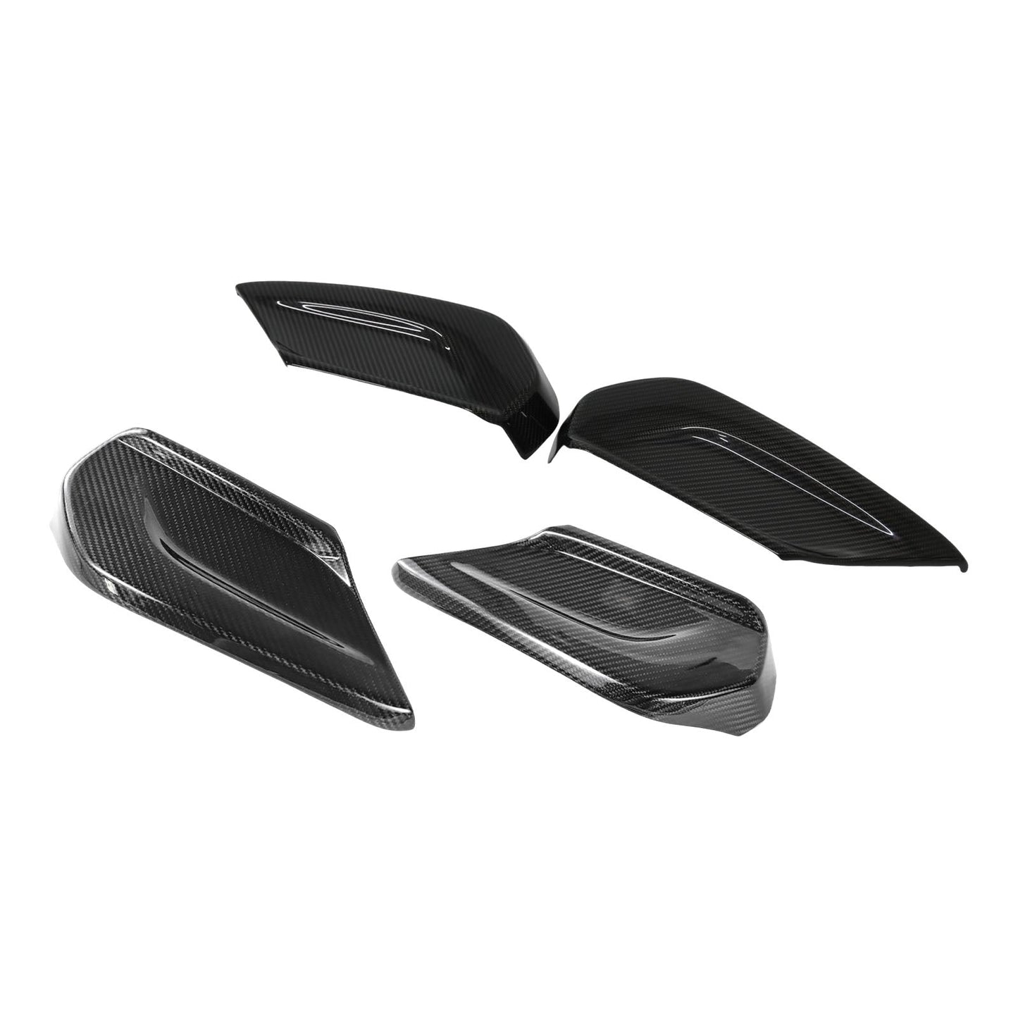 Rivestimento laterale del sedile in fibra di carbonio per Mercedes Benz W464 W465 (modelli 2019-2026)