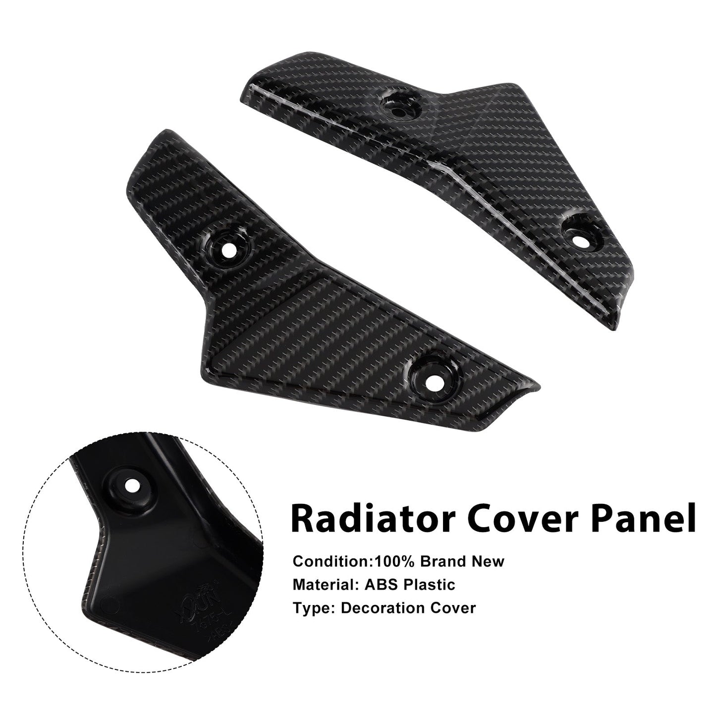 Pannelli carenatura laterali radiatore Street Triple 765 R/RS 2020-2022