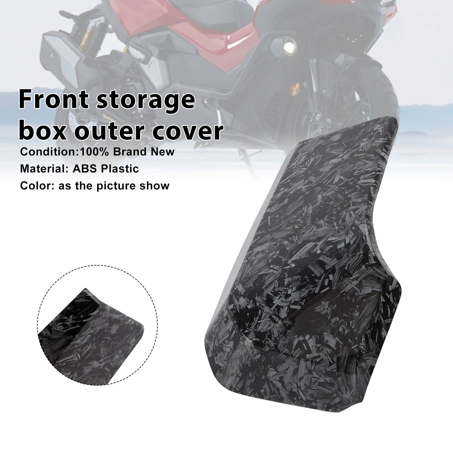 Copertura esterna del vano portaoggetti anteriore Honda ADV 350 2022-2025