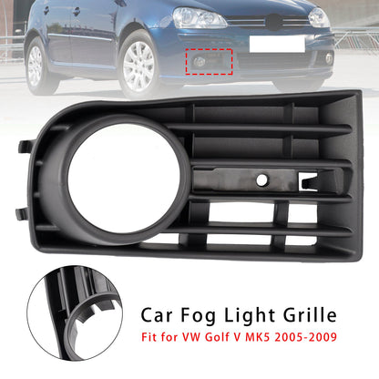 Griglia paraurti anteriore destro VW Golf V MK5 2003-2009, griglia fendinebbia 1K0853666B