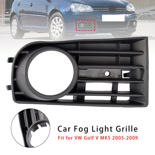 Griglia paraurti anteriore destro VW Golf V MK5 2003-2009, griglia fendinebbia 1K0853666B