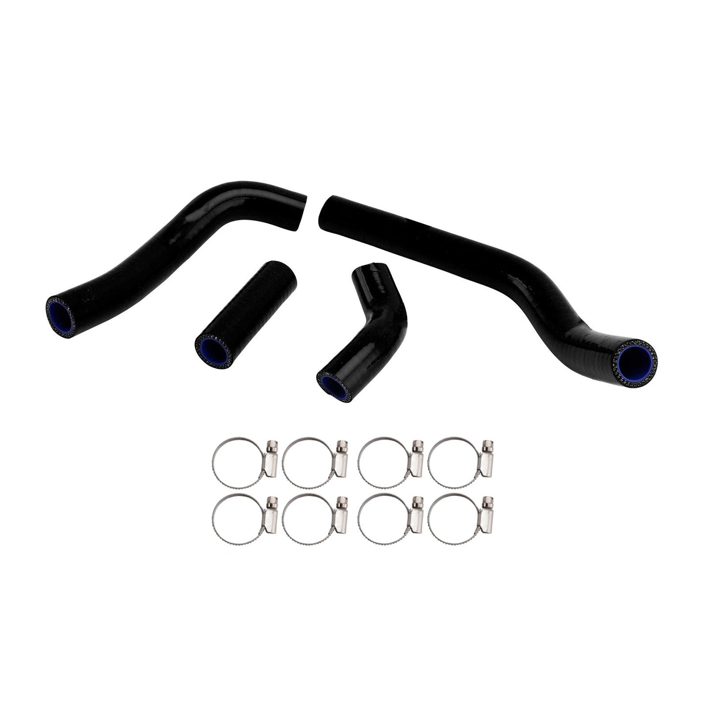 Kit di tubi flessibili in silicone per il liquido di raffreddamento del radiatore, compatibile con Honda CRF450R RX RWE 21-25