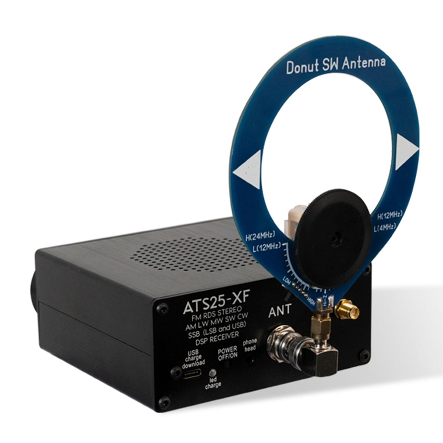 Ricevitore radio portatile ad alte prestazioni ATS25-XF 4.20 DSP a banda intera 2025