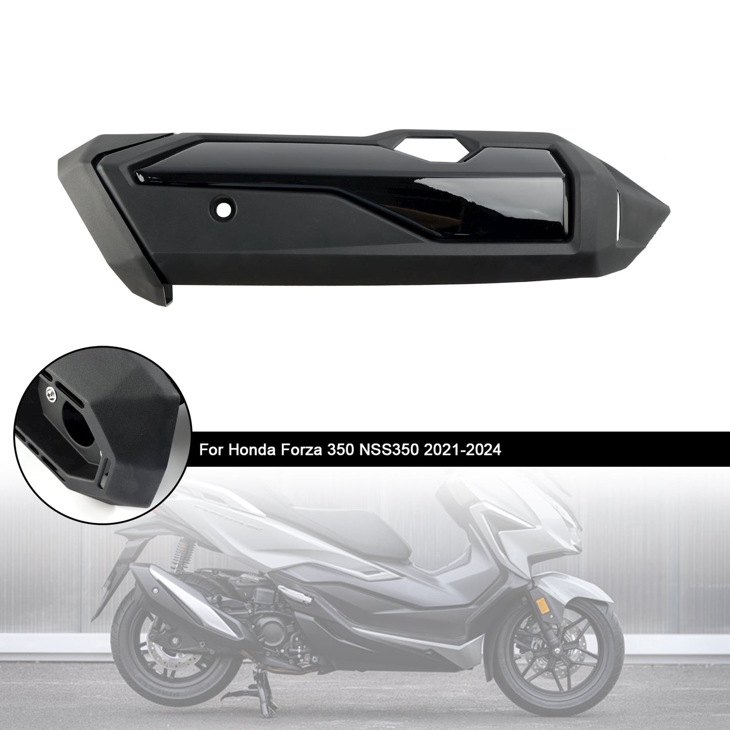2021-2024 Honda Forza 350 NSS350 Copertura scudo termico tubo di scarico