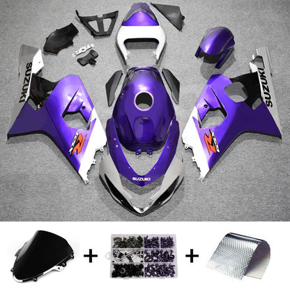Kit carenatura iniezione plastica ABS per Suzuki GSXR 600/750 2004-2005 K4