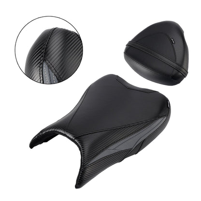 Kit cuscini passeggero Raider anteriori e posteriori per Suzuki GSX1300R 2022-2024, colore nero.