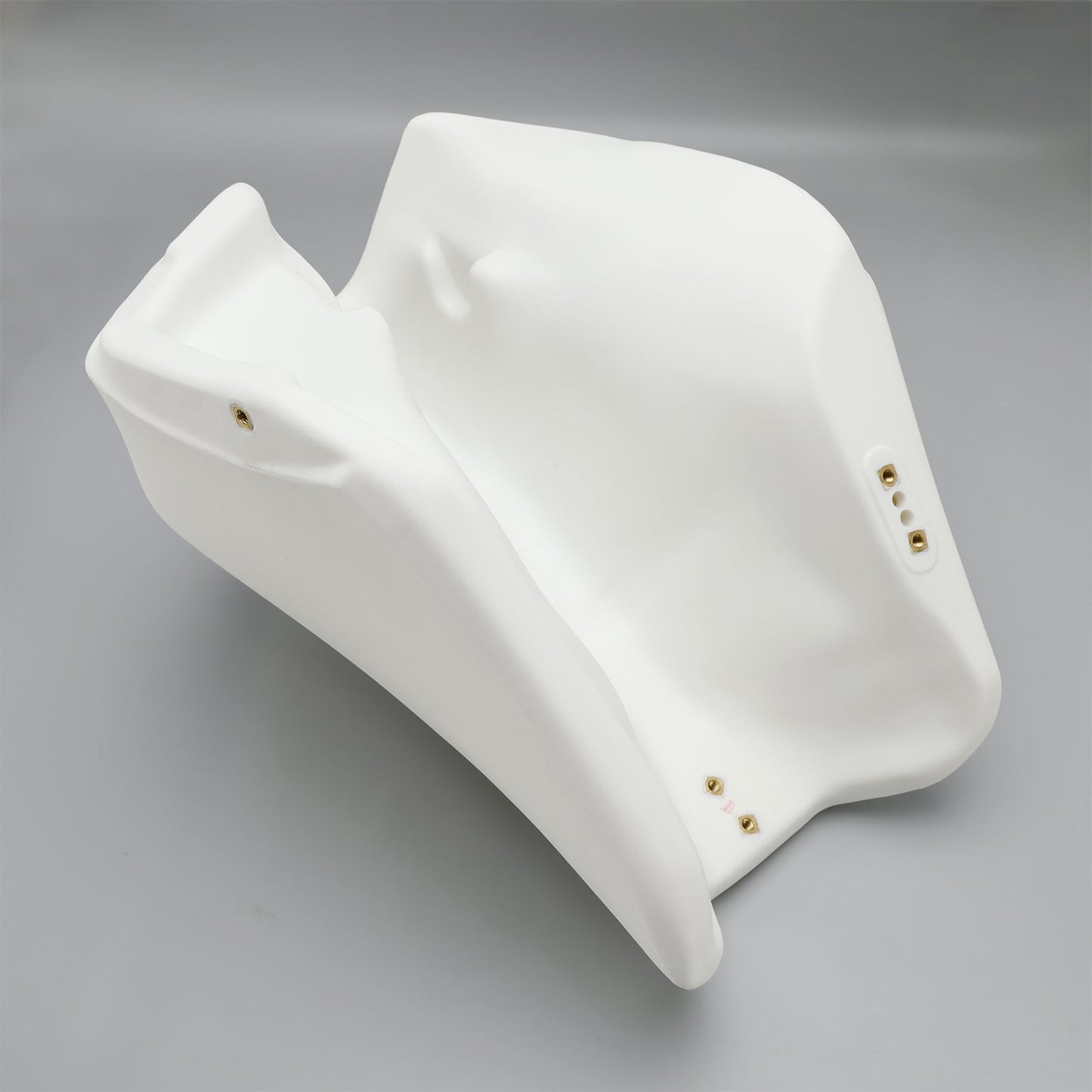 1985-2005 Kawasaki KLR250 KLR 250 Serbatoio carburante sovradimensionato da 3,2 galloni bianco