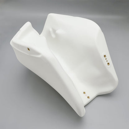 1985-2005 Kawasaki KLR250 KLR 250 Serbatoio carburante sovradimensionato da 3,2 galloni bianco