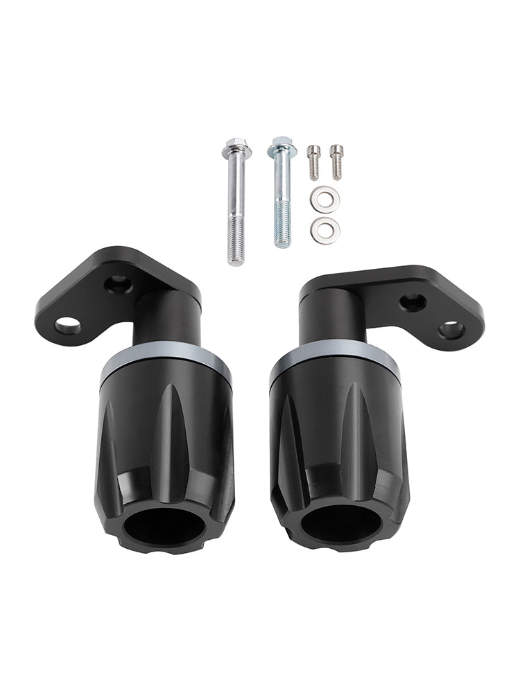 Protezione telaio antiurto CNC Kawasaki Zx-6R Zx 6R 2024-2025 Nero Nero