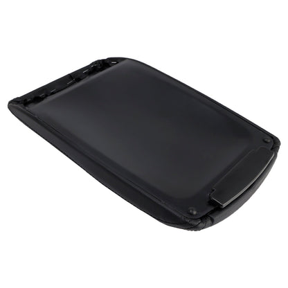 Copertura del bracciolo della console centrale in pelle nera per Audi A6 C6 2005-2011