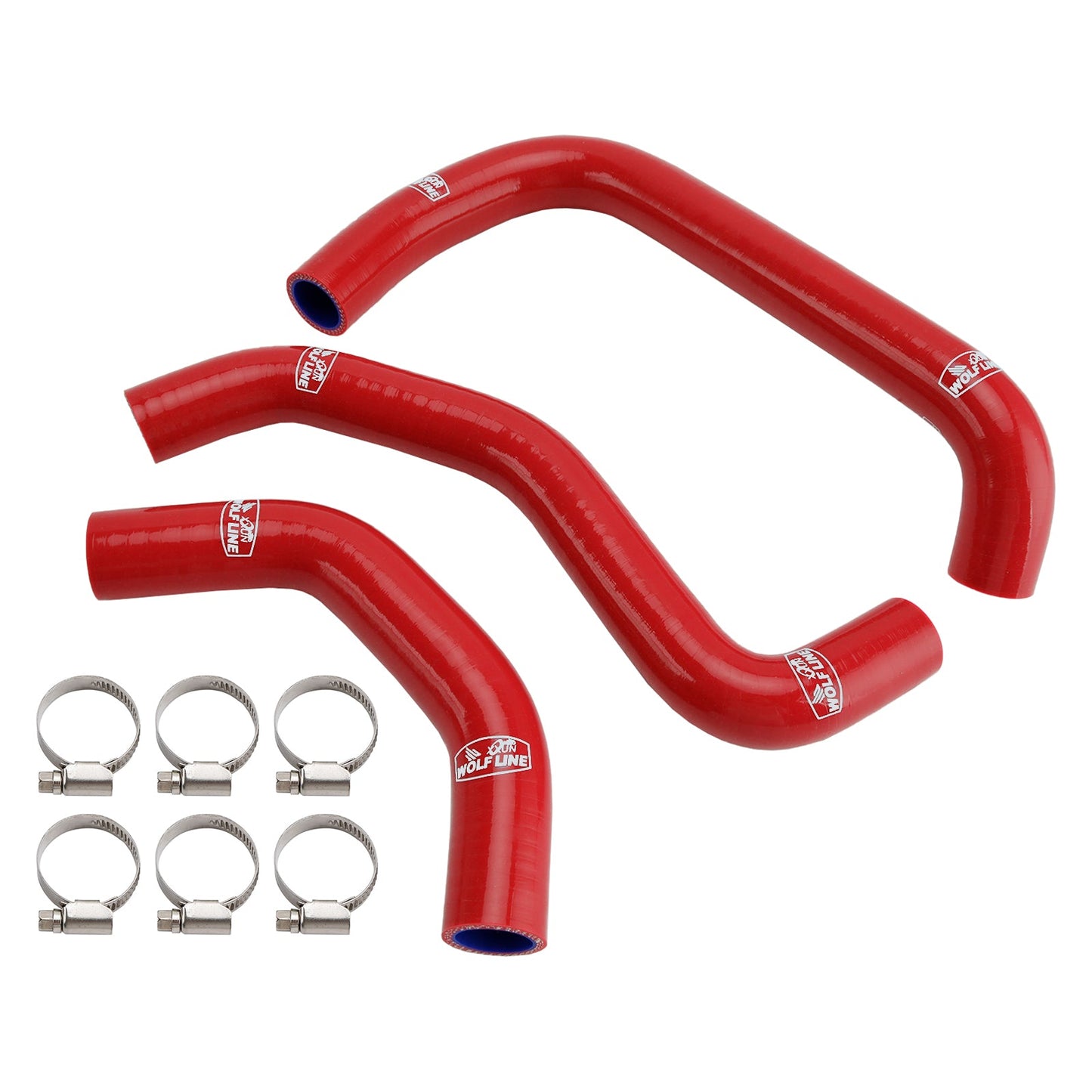 Tubo flessibile del liquido di raffreddamento del radiatore in silicone Kawasaki ZX10R ZX-10RR 2021-2025