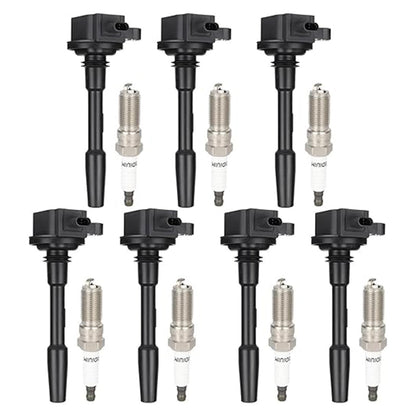 7xBobine di accensione Candele UF835 per Ford F150 Truck V8 5.0L 2018-2021