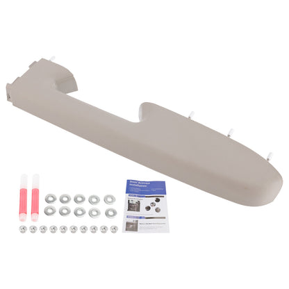 Kit di riparazione per bracciolo anteriore destro per Chevy Silverado 1500 2500HD 2010-2014, colore grigio.