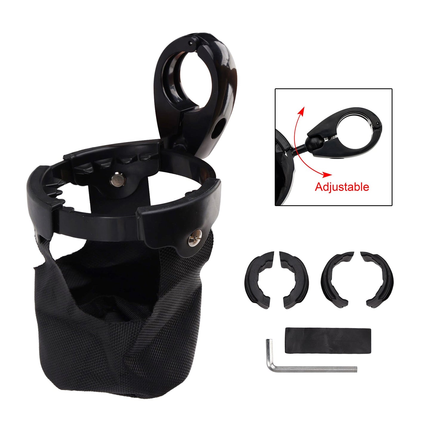 Supporto per bottiglia regolabile, portabicchieri, universale per Cna-Am Maverick X3