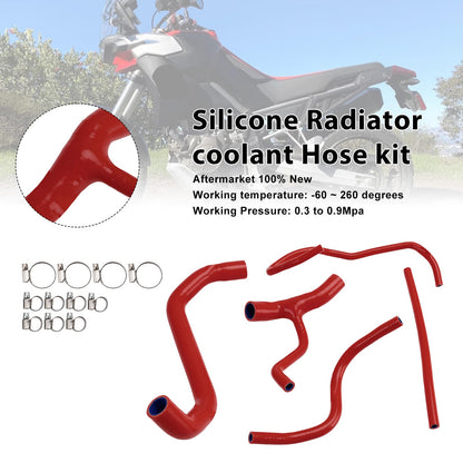 Tubo flessibile del liquido di raffreddamento del radiatore in silicone Aprilia Tuareg 660 2022-2025