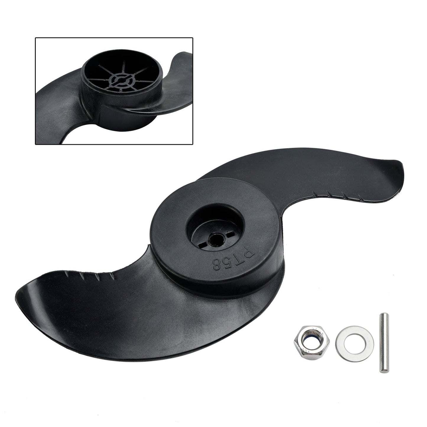 Elica per motore elettrico Weedless Wedge 2 per motore da 3-5/8" di diametro 2091160