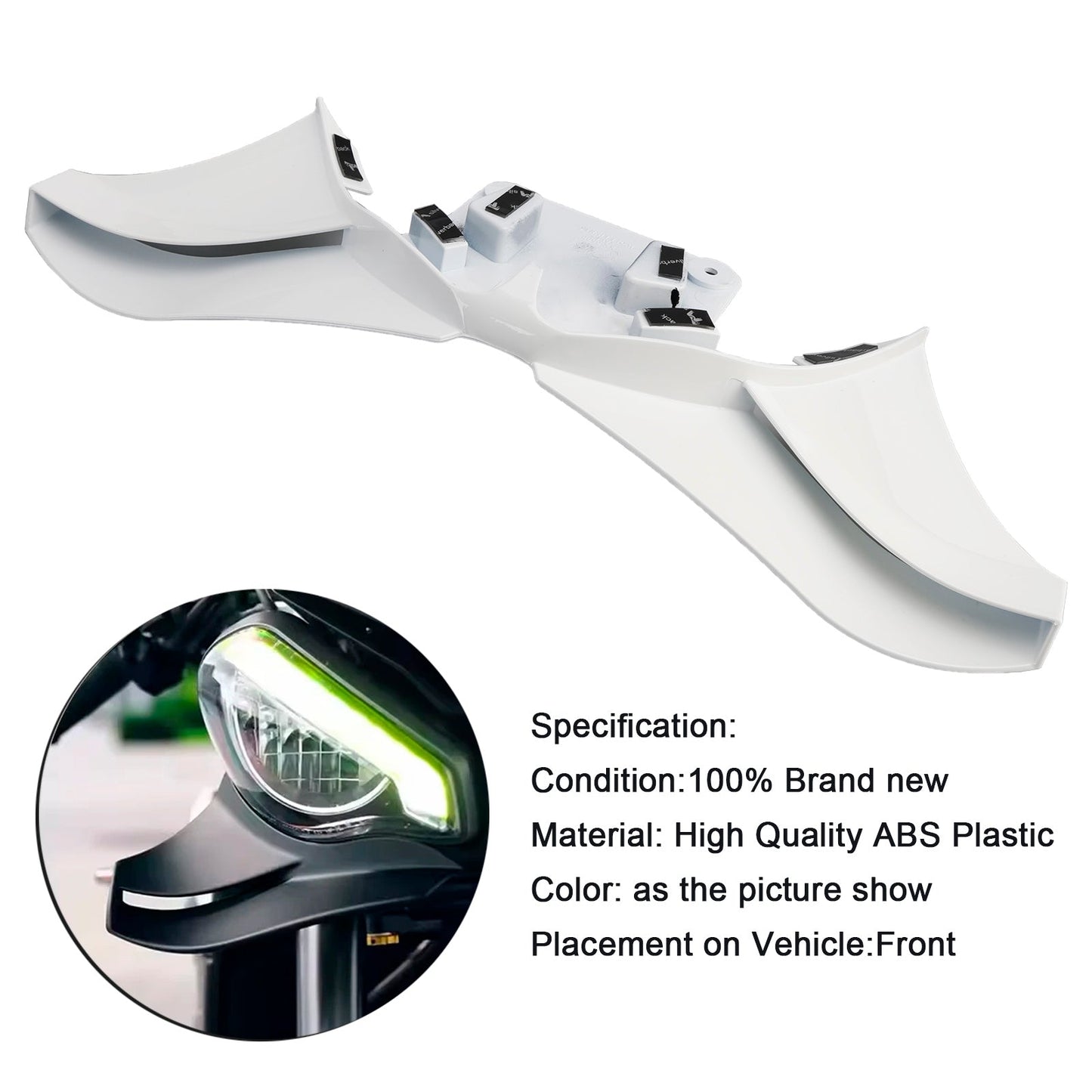 Alette spoiler anteriori Street Triple 765R/RS 2023-2025