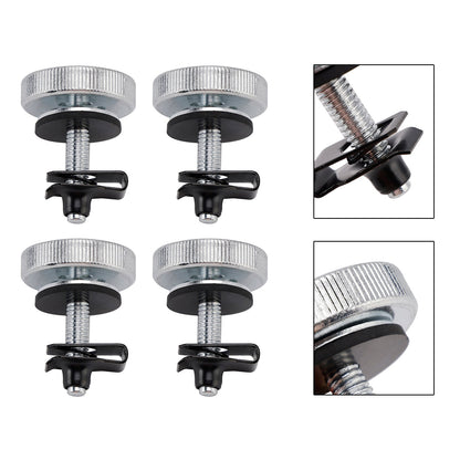 Kit di 4 bulloni di sicurezza antifurto per borse laterali per Road King Street Road Glide