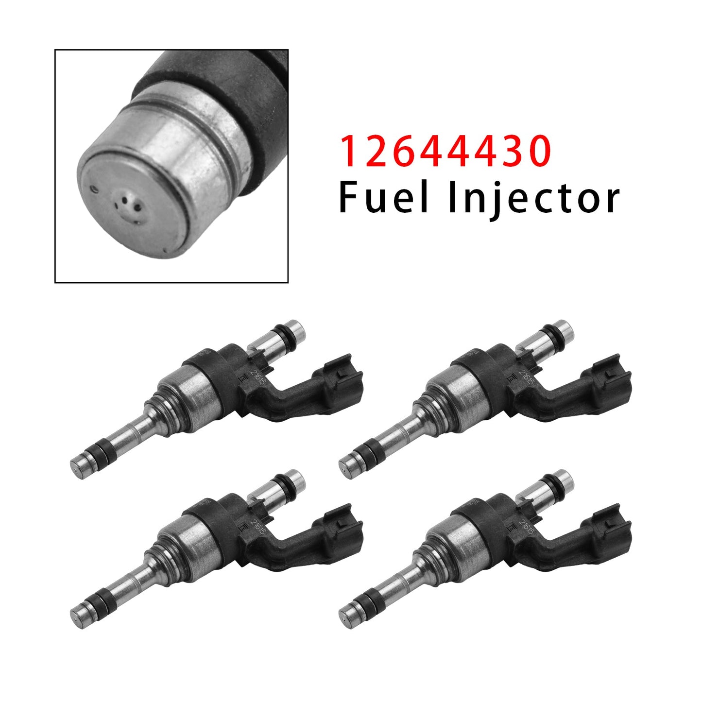 4 iniettori di carburante per Chevrolet Volt 1.5L elettrico/benzina 2016-2019 12644430