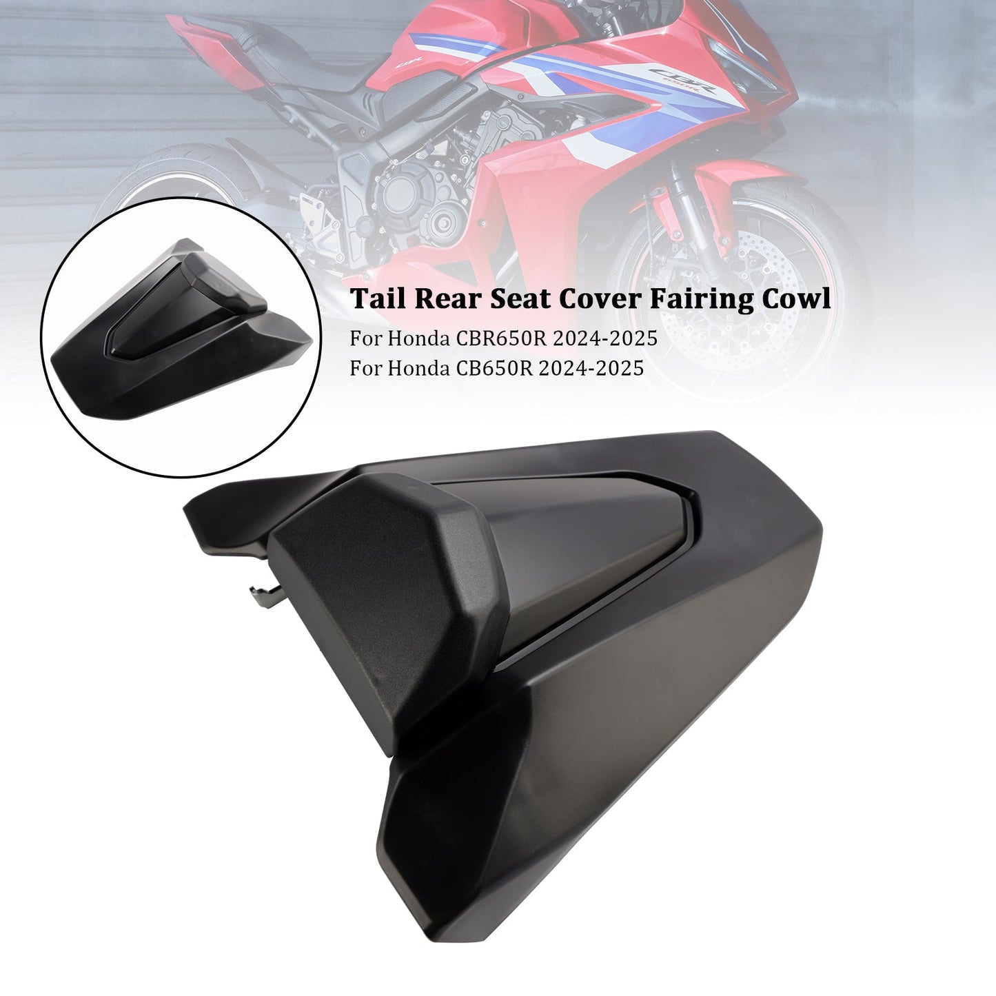 Copertura carenatura posteriore per Honda CBR650R CB650R 2024-2025