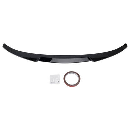Spoiler posteriore nero lucido per BMW Serie 4 F36 14-20 4DR Coupé M4 Style