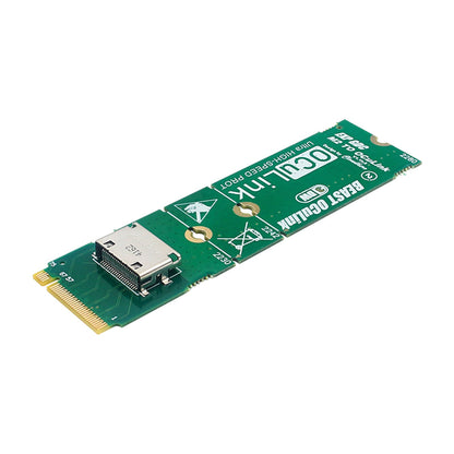 Scheda adattatore da M.2 a OCuLink Scheda di conversione dell'interfaccia da M.2 M KEY a OCULINK