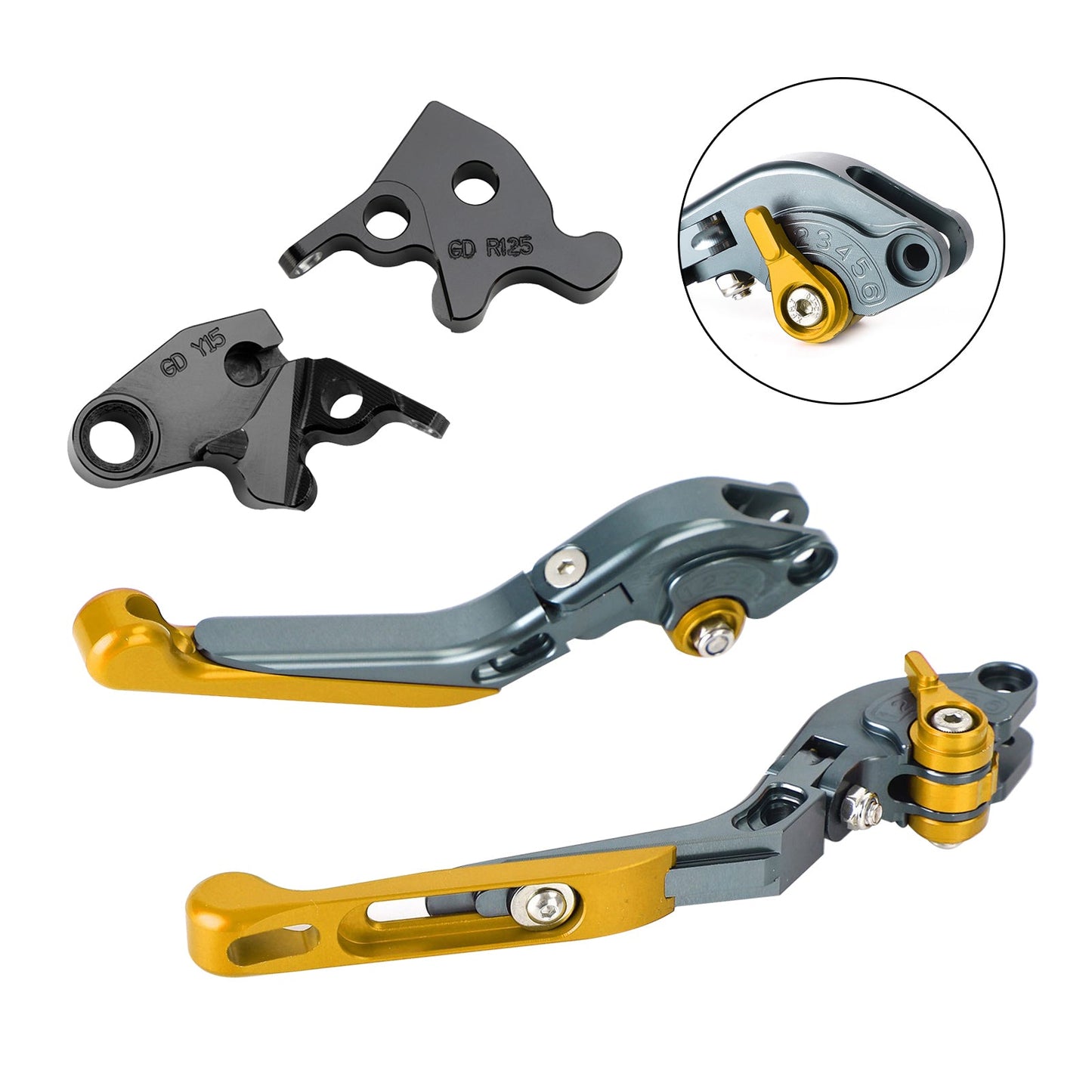 Leva freno frizione regolabile YAMAHA XSR 155 MT15 2019-2022