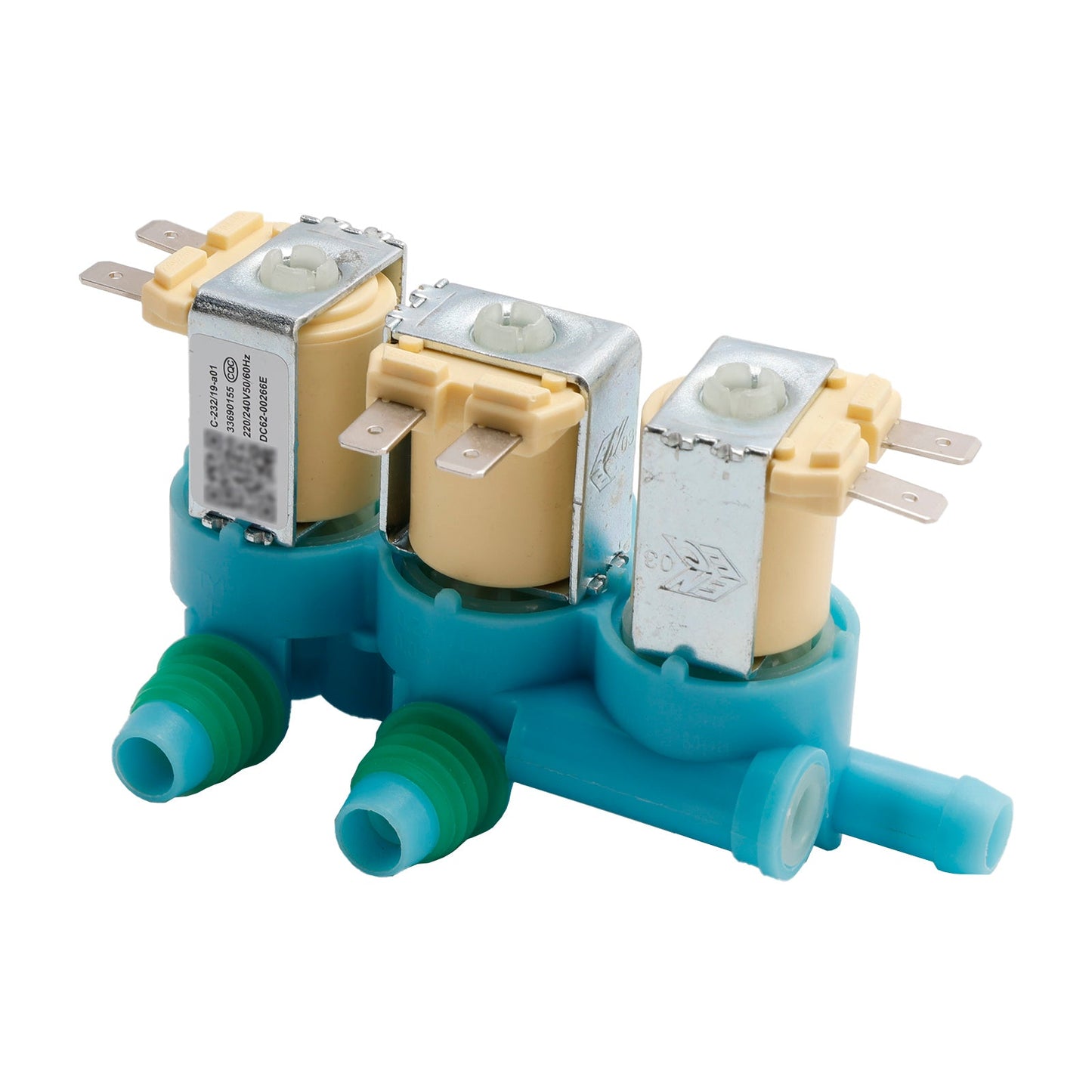 DC62-00266E Valvola di ingresso dell'acqua per lavatrice Samsung DC62-00311G DC62-00311C