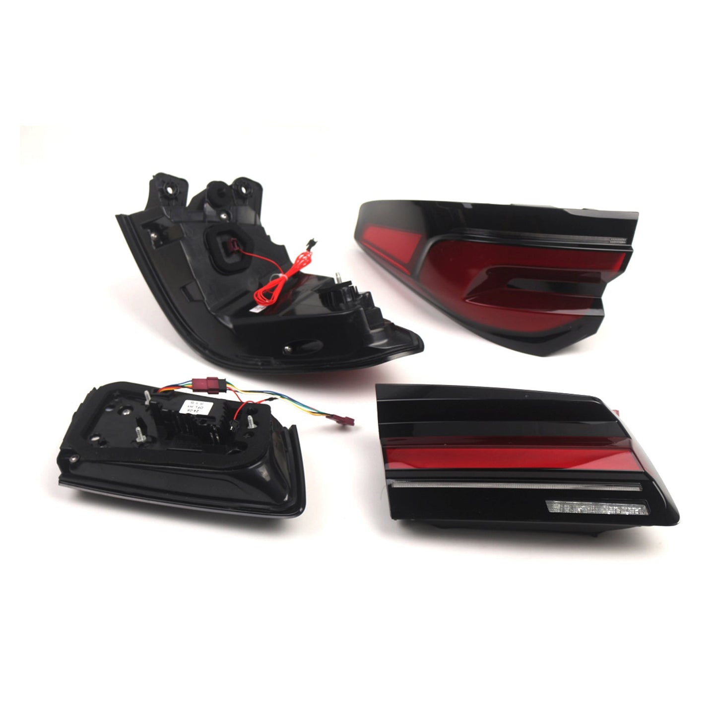 Gruppo ottico posteriore a LED rossi L&amp;R per BMW Serie 5 G30 G38 2018-2020