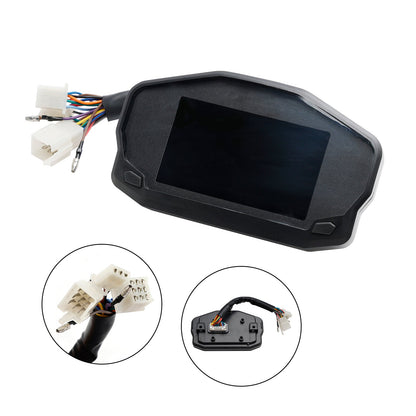 Tachimetro digitale con display LCD retroilluminato RPM universale per moto