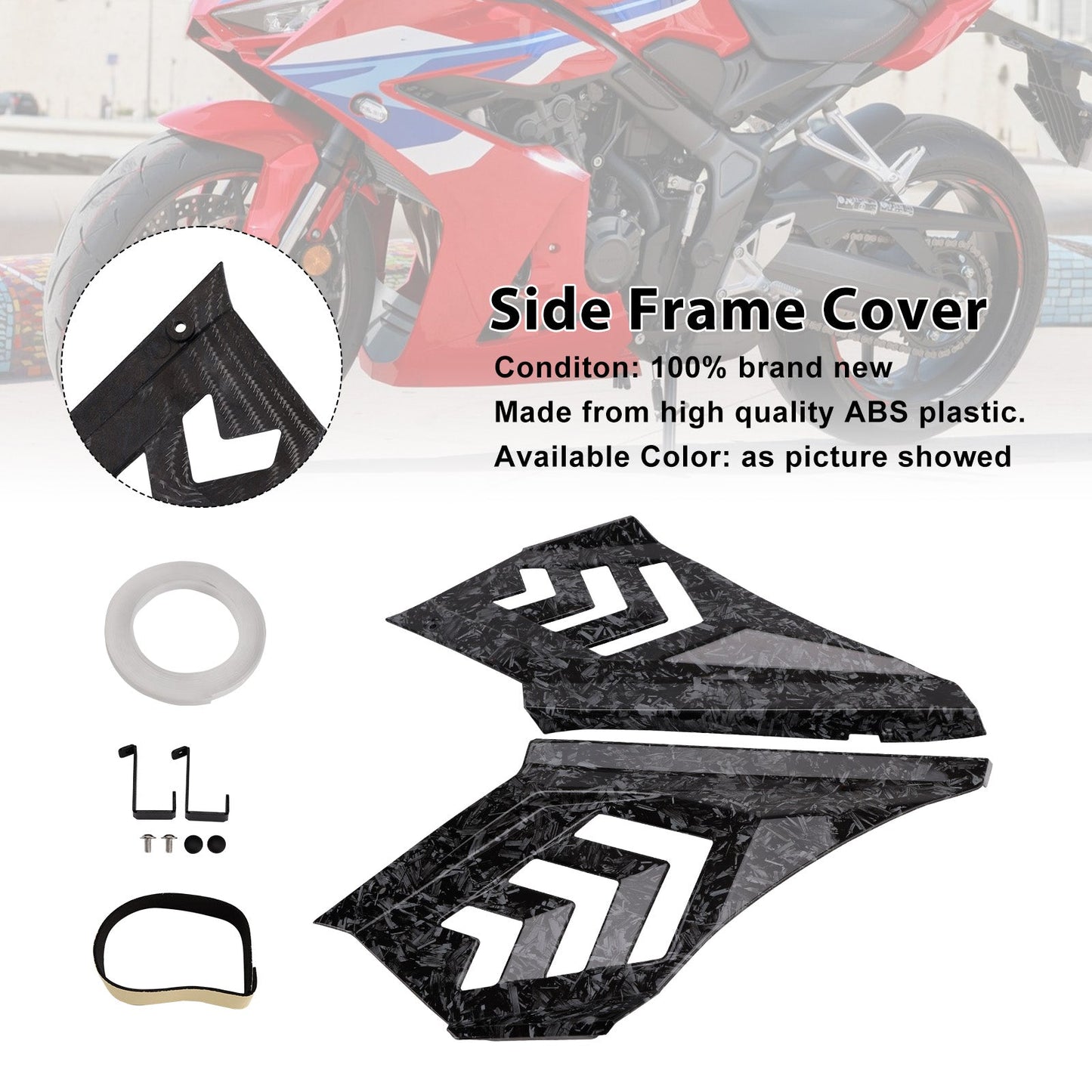 Protezione per carenature laterali Honda CBR650R 2024-2025
