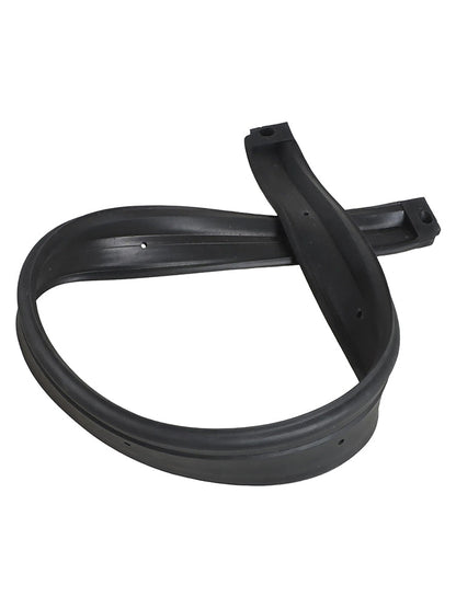 Guarnizione in gomma tra la guarnizione del cofano e il telaio del parabrezza per Jeep Wrangler YJ (1987-1995)